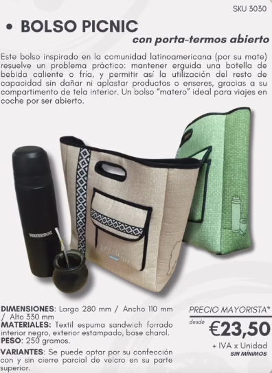 Bolso picnic